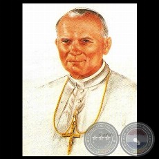 RETRATO DE JUAN PABLO II - Obra de CARMEN BOGADO DE TUMA